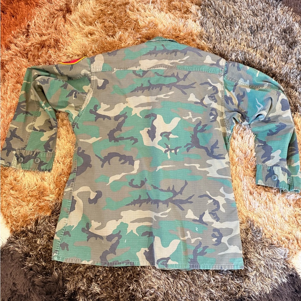Camouflage Military Jacket - Picture 3 of 5